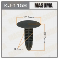 Клипса пластиковая MASUMA H OF0V1X 1422886613 KJ-1158