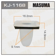 Клипса пластиковая MASUMA Y0RL X 1422886607 KJ-1168