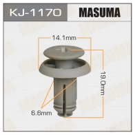 Клипса пластиковая MASUMA KJ-1170 1422887249 C DFS2G