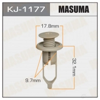 Клипса пластиковая MASUMA X71P B KJ-1177 1422886603