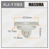 Клипса пластиковая MASUMA 1422887283 KJ-1183 81ZJ4 P