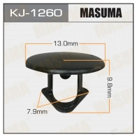 Клипса пластиковая MASUMA KJ-1260 LN9Z0 S 1422887306