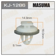 Клипса пластиковая MASUMA YBKTW 5 1422887301 KJ-1286