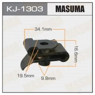 Клипса пластиковая MASUMA KJ-1303 6FQIAG C 1422886545