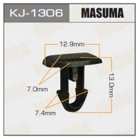 Клипса пластиковая MASUMA KJ-1306 1422887299 DNFU96 U