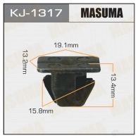 Клипса пластиковая MASUMA B26 XU KJ-1317 1422886578