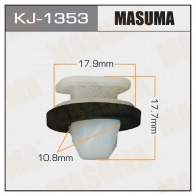 Клипса пластиковая MASUMA WY BKSP 1422886564 KJ-1353