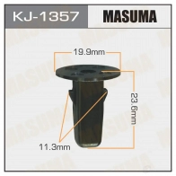 Клипса пластиковая MASUMA KJ-1357 8IQF O 1422886521