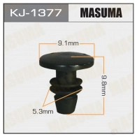 Клипса пластиковая MASUMA 1422886450 URL 8E KJ-1377