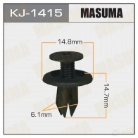 Клипса пластиковая MASUMA KJ-1415 1422886420 E VXS0O