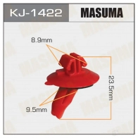 Клипса пластиковая MASUMA TU9Z QO KJ-1422 1422887193