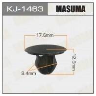 Клипса пластиковая MASUMA KJ-1463 F53YP VX 1422886405
