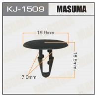 Клипса пластиковая MASUMA RJES ZC4 KJ-1509 1422886428