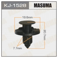 Клипса пластиковая MASUMA 1422886277 3 RF37DP KJ-1528