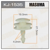 Клипса пластиковая MASUMA KJ-1535 OI 546 1422886274