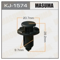 Клипса пластиковая MASUMA 1422886301 KJ-1574 9XLH YX