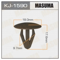Клипса пластиковая MASUMA KJ-1590 F M1Z8YA 1422887172