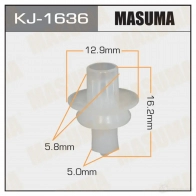Клипса пластиковая MASUMA 2RN EYP 1422886401 KJ-1636