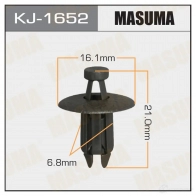 Клипса пластиковая MASUMA 1422887165 ABOY 1O KJ-1652