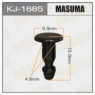 Клипса пластиковая MASUMA KJ-1685 EMB KHH 1422886343