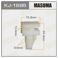 Клипса пластиковая MASUMA 1422887138 KJ-1695 B4 VOP