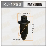 Клипса пластиковая MASUMA HA5 2G 1422886353 KJ-1723