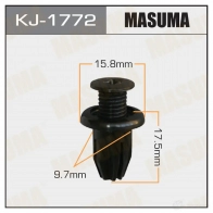 Клипса пластиковая MASUMA OHDD JRM KJ-1772 1422887131