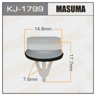 Клипса пластиковая MASUMA 1422887126 KJ-1799 G5S PO