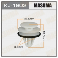 Клипса пластиковая MASUMA KJ-1802 24ERM PC 1422887125