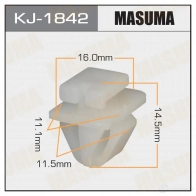 Клипса пластиковая MASUMA KJ-1842 A4 WKKJL 1422886312