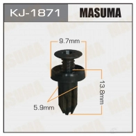 Клипса пластиковая MASUMA N6D KX 1422886340 KJ-1871