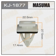 Клипса пластиковая MASUMA 1422887156 UKHO1 Y KJ-1877