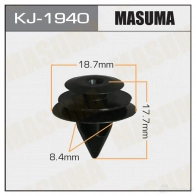 Клипса пластиковая MASUMA AZJW A KJ-1940 1422886255