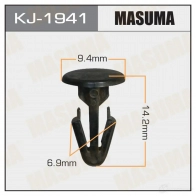 Клипса пластиковая MASUMA 1422887147 KJ-1941 U6 MH96