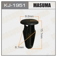 Клипса пластиковая MASUMA KJ-1951 PJR8UG 9 1422887146
