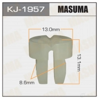 Клипса пластиковая MASUMA KJ-1957 19PRL U2 1422886249