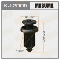 Клипса пластиковая MASUMA 1422890018 0HESQ F KJ-2005