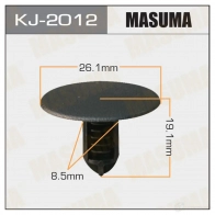 Клипса пластиковая MASUMA K9N 6U 1422890020 KJ-2012