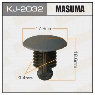 Клипса пластиковая MASUMA 1422890026 KJ-2032 JZ6 6HY
