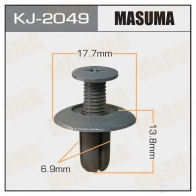 Клипса пластиковая MASUMA KJ-2049 J7983 L5 1422886229