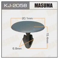 Клипса пластиковая MASUMA 1422886225 KJ-2058 KO4 TSO