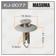 Клипса пластиковая MASUMA 1422890035 KJ-2077 2QDL 14