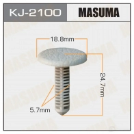Клипса пластиковая MASUMA C5EQ GY1 KJ-2100 1422884736