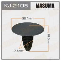 Клипса пластиковая MASUMA 1422890042 LAI6L 3 KJ-2108