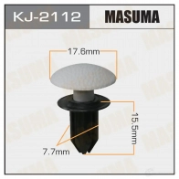 Клипса пластиковая MASUMA LKDRS K 1422887083 KJ-2112