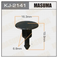 Клипса пластиковая MASUMA KJ-2141 DMA 2N0 1422884752