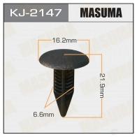 Клипса пластиковая MASUMA KJ-2147 1422887055 SG8V P0C
