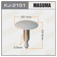 Клипса пластиковая MASUMA KJ-2151 1439697402 U 4TWZY
