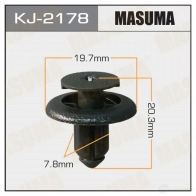 Клипса пластиковая MASUMA 1422890049 KJ-2178 G 3YPRJ