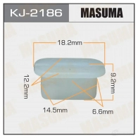 Клипса пластиковая MASUMA K 5A9S KJ-2186 1439697405